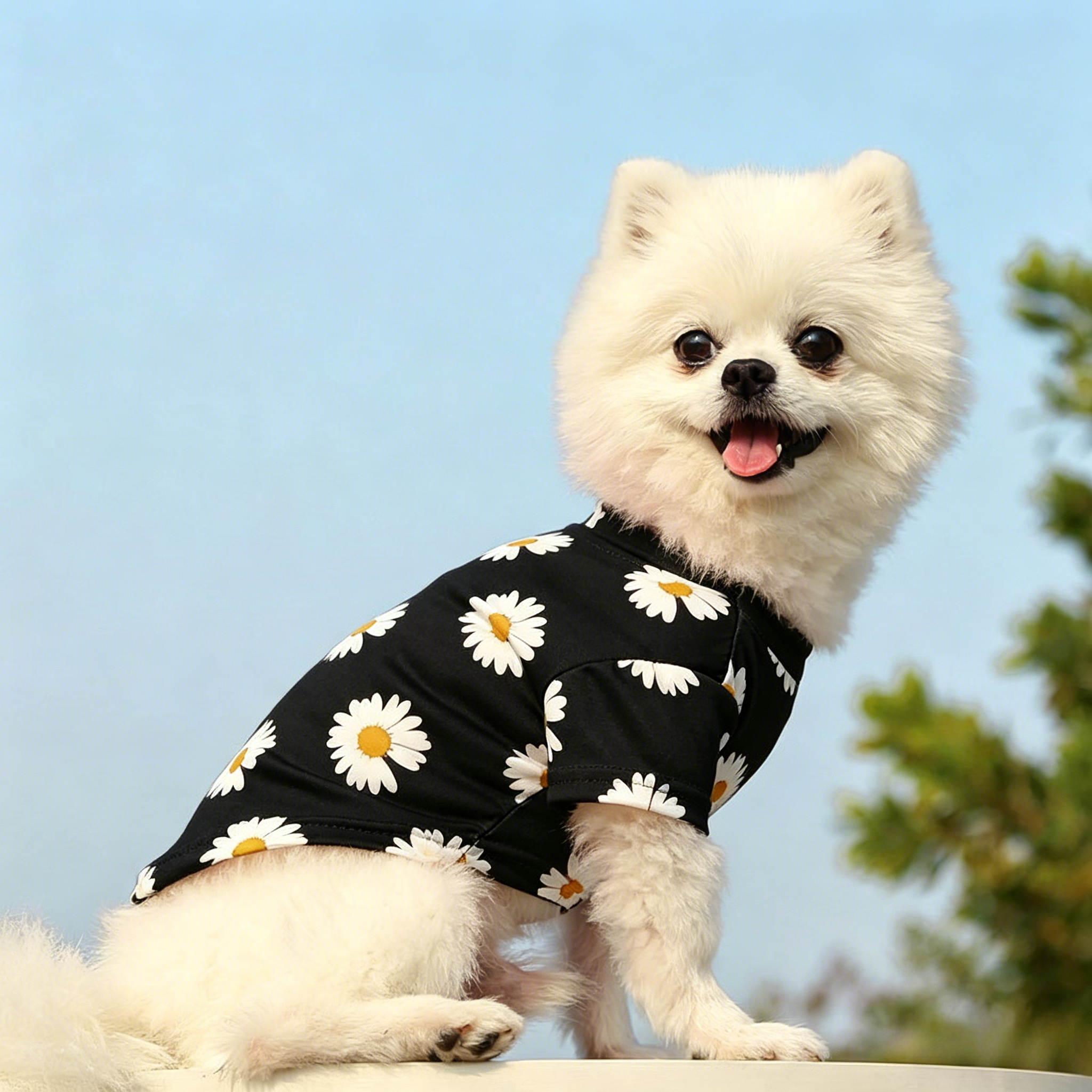 Floral Pet T-Shirt