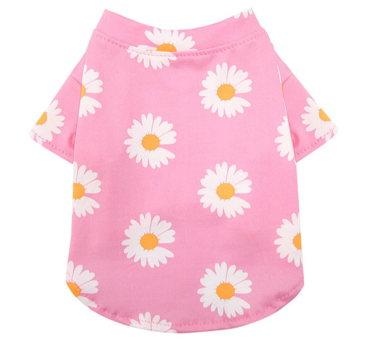 Floral Pet T-Shirt