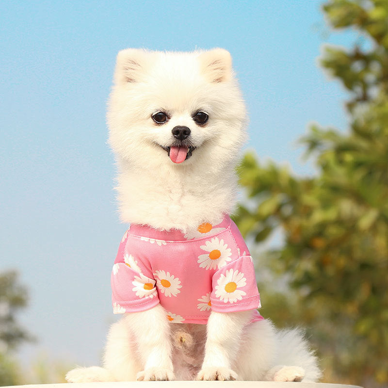 Floral Pet T-Shirt