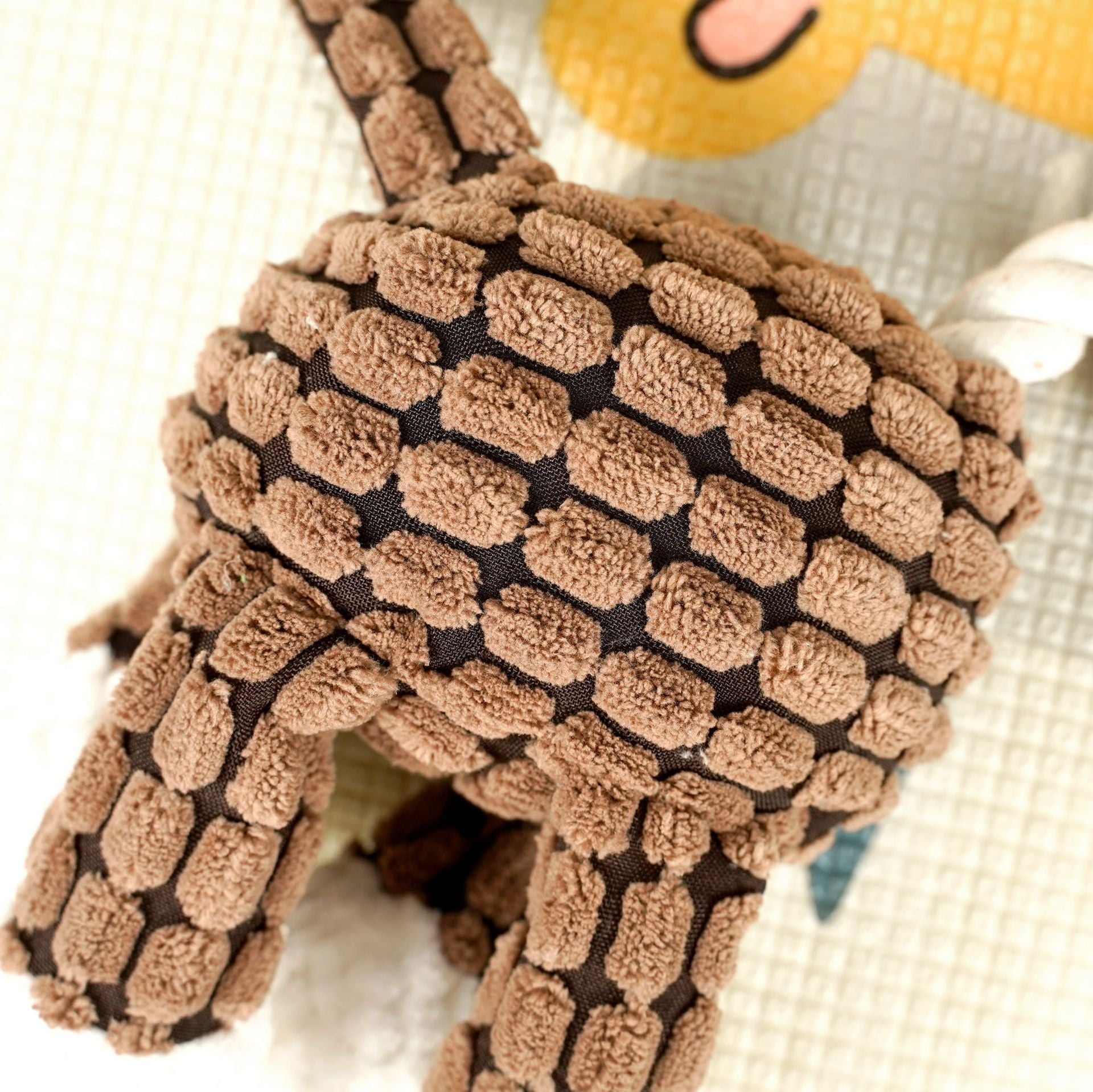 Squeaky Plush Rope Toy